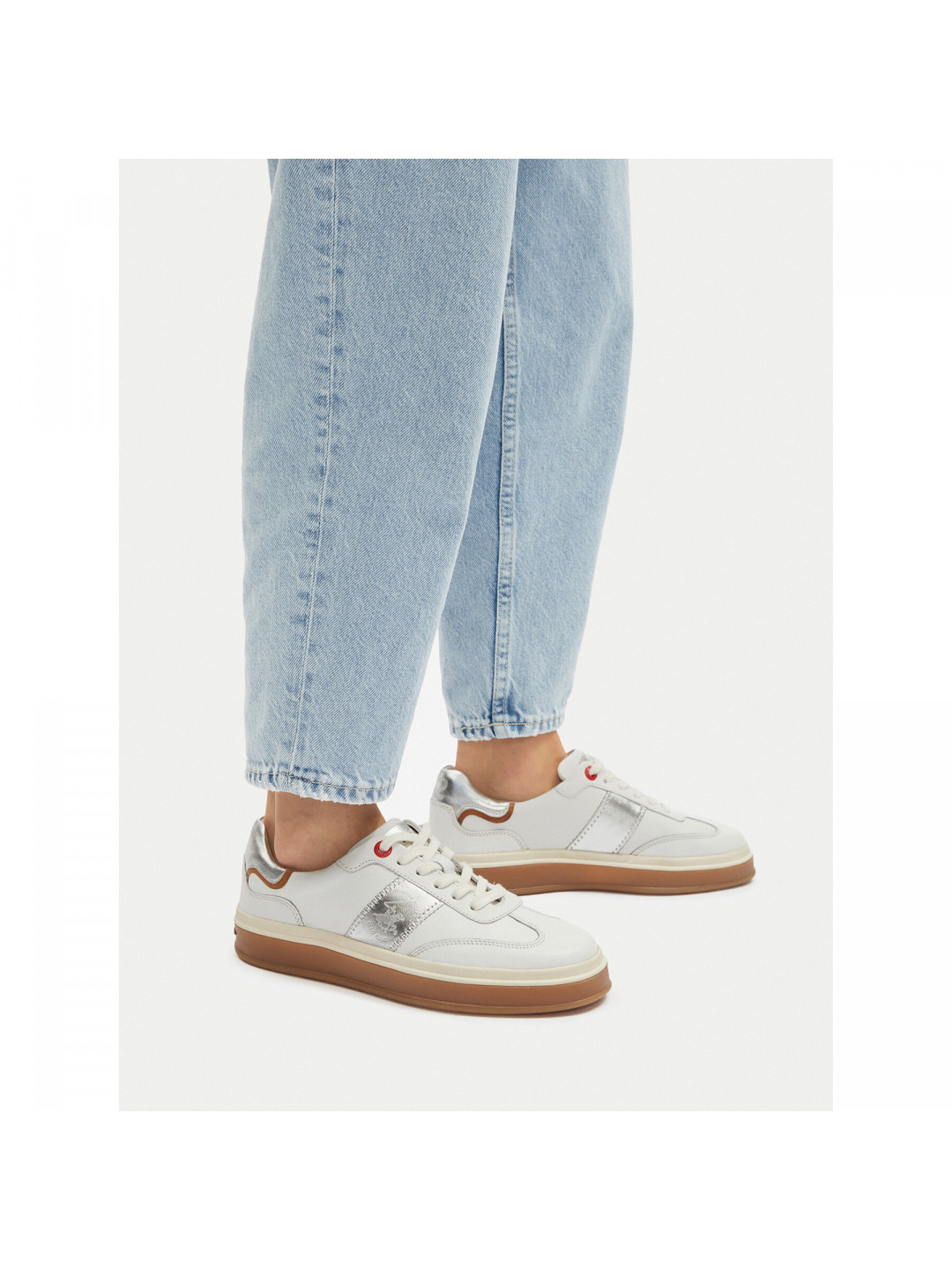Sneakersy Beverly Hills Polo Club WI34-3410-17438-01 Bílá
